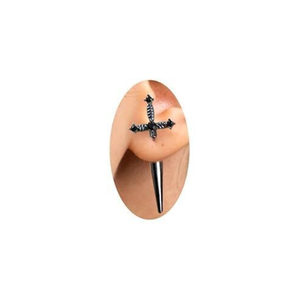 8065 Goth Earrings Dagger Sword Earrings Gothic Jewelry Vintage Punk Style